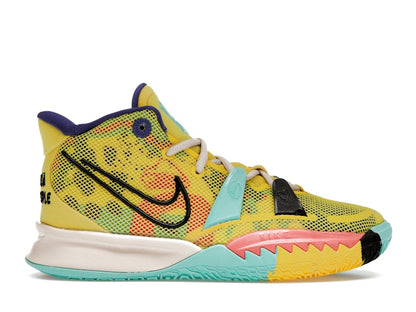 Nike Kyrie 7 1 World 1 People Electric Yellow (GS)