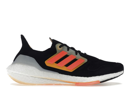 adidas Ultra Boost 22 Black Turbo Flash Orange