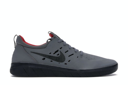 Nike SB Nyjah Free Dark Grey Gym Red Black