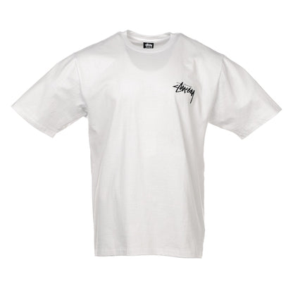 Stussy Fuzzy Dice Tee White