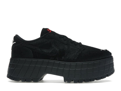 Jordan 1 Low Brooklyn Black Gym Red (Women's)