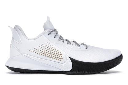 Nike Mamba Fury White Metallic Gold