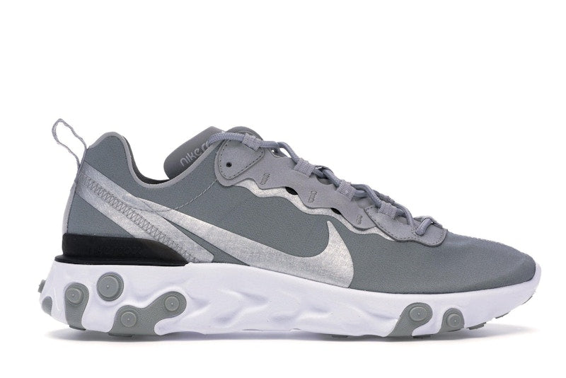 Nike React Element 55 Silver