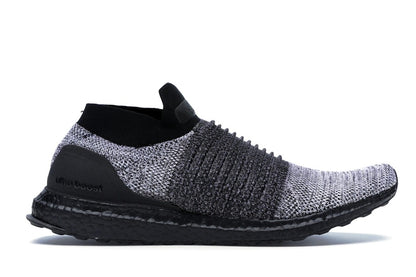 adidas Ultra Boost Laceless Mid Black Oreo