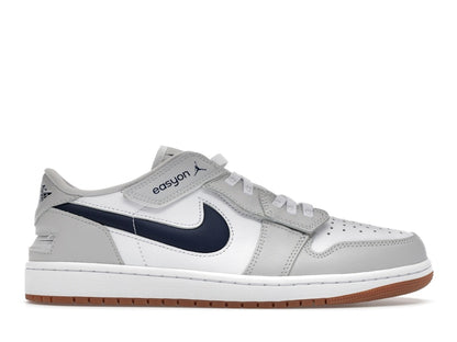 Jordan 1 Low EasyOn White Neutral Grey Gum Midnight Navy