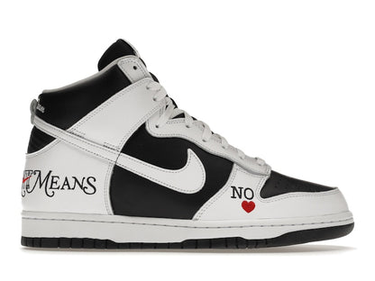 Nike SB Dunk High Supreme By Any Means Black