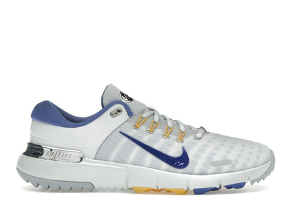 Nike Free Golf Pure Platinum University Gold Wolf Grey Astronomy Blue