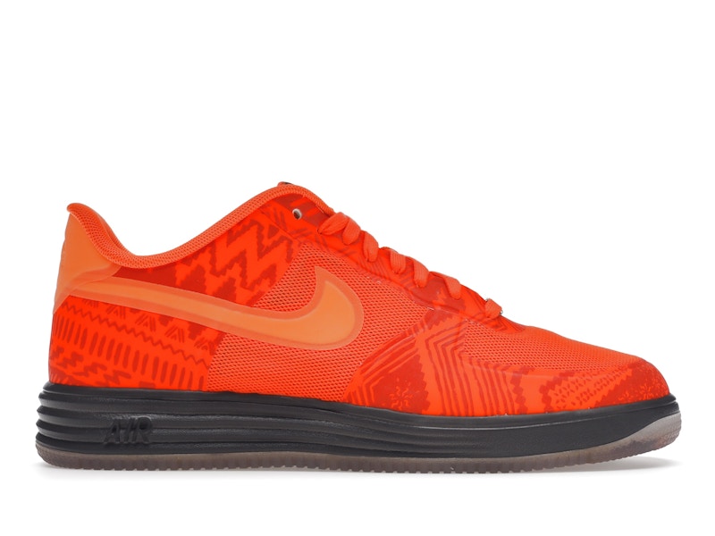 Nike Lunar Force 1 Fuse Bhm Sneaker Orange/Brown