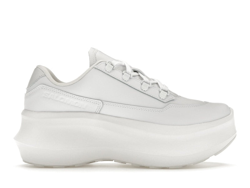 Salomon SR811 Leather Platform Comme des Garcons White