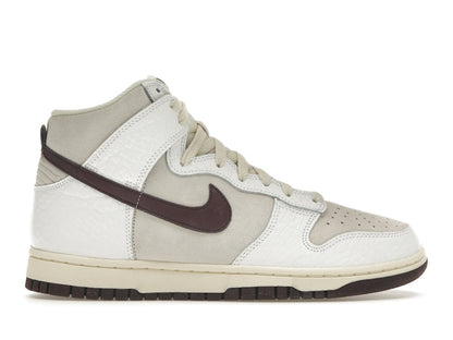 Nike Dunk High Light Orewood Brown Burgundy Crush (Women's)
