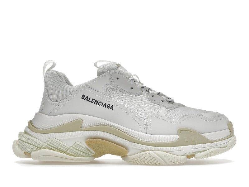 Balenciaga Triple S White Tan