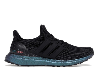 adidas Ultra Boost Black Green Zest