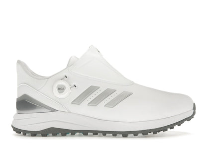 adidas Solarmotion BOA 24 Spikeless Golf Cloud White Silver Metallic Blue Burst