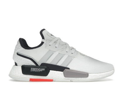 adidas NMD G1 Crystal White Grey Solar Red