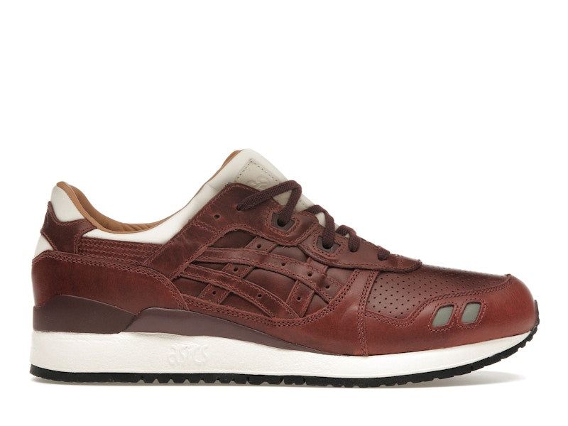 ASICS Gel-Lyte III Packer Shoes x J. Crew Oxblood Leather