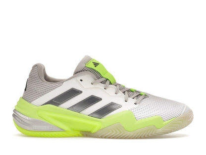adidas Barricade 13 Clay Cloud White Iron Metallic Lucid Lemon (Women's)