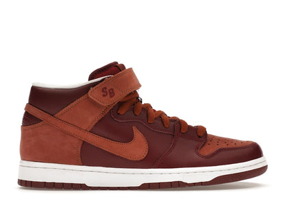 Nike SB Dunk Mid Team Red Pony