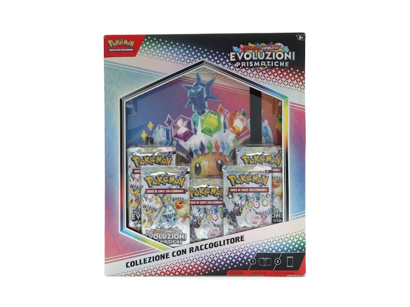 Pokémon Scarlet & Violet Prismastic Evolution Binder Collection (Italian)
