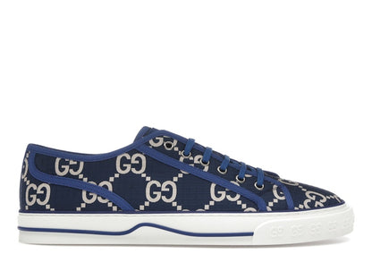 Gucci Tennis 1977 Low GG Monogram Blue