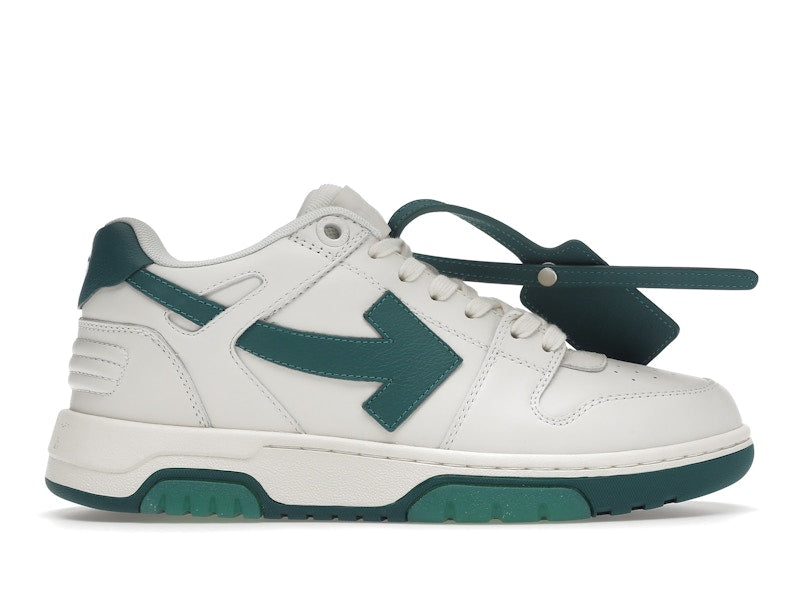 OFF-WHITE Out Of Office OOO Low Tops White Green (FW22)