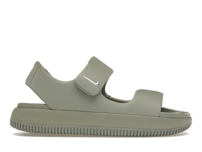 Nike Calm Sandal Light Army Metallic Silver (Women's)