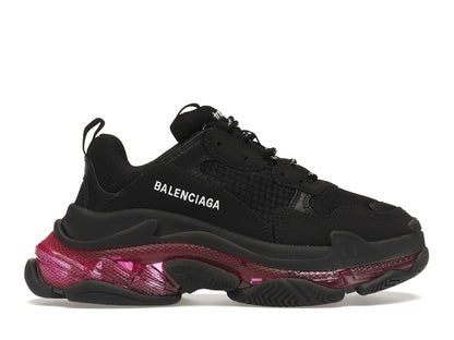 Balenciaga Triple S Clear Sole Neon Pink (Women's)