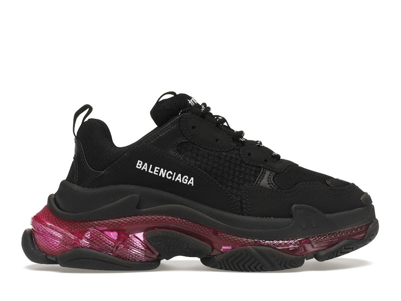 Balenciaga Triple S Clear Sole Neon Pink (Women's)