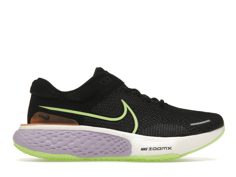 Nike ZoomX Invincible Run Flyknit 2 Black Lilac Ghost Green