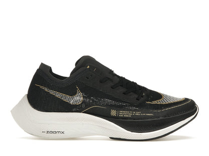 Nike ZoomX Vaporfly Next% 2 Black Metallic Gold Coin (Women's)