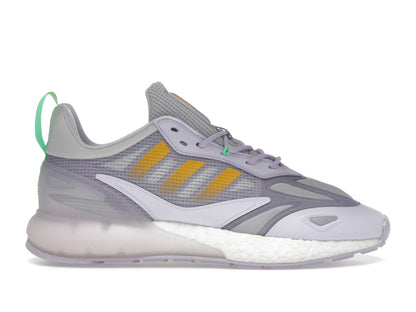 adidas ZX 2K Boost 2.0 Purple Tint Semi Solar Gold Matte Silver (Women's)