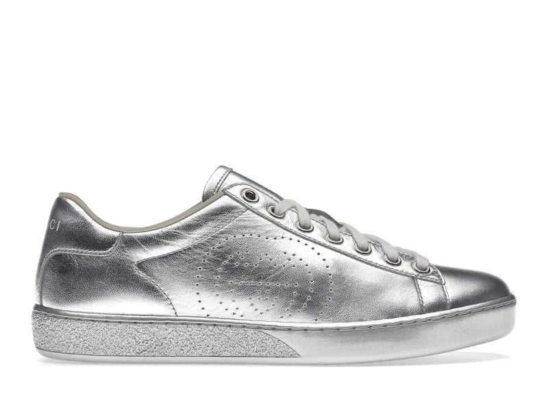 Gucci Ace Metallic Silver (Women's)