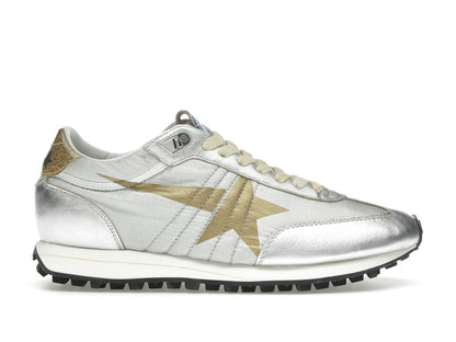 Golden Goose Marathon Silver Gold Star (Women's)