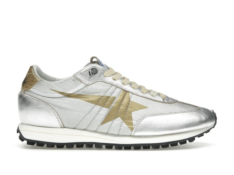 Golden Goose Marathon Silver Gold Star (Women's)