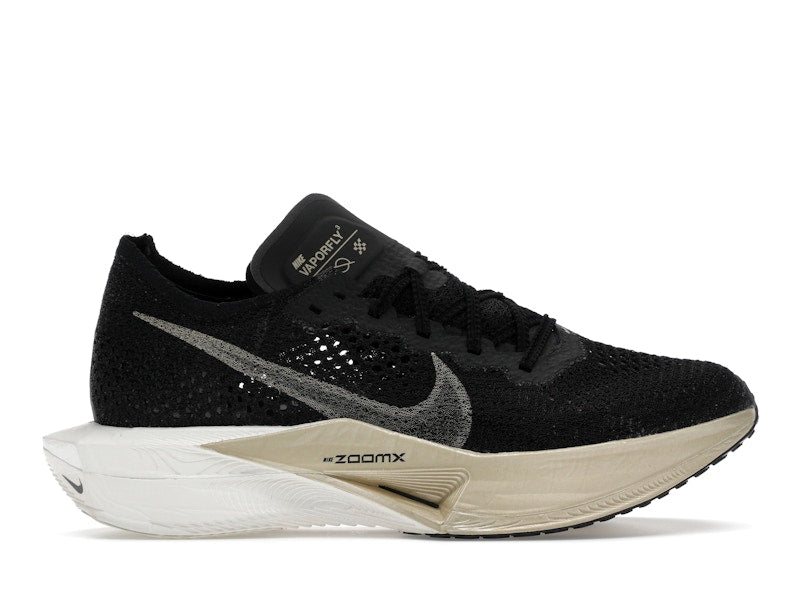 Nike ZoomX Vaporfly 3 Black Metallic Gold Grain (Women's)