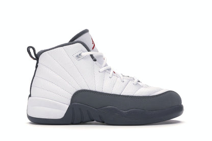 Jordan 12 Retro White Dark Grey (PS)