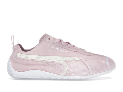 Balenciaga x Puma Speedcat Suede Distressed Pink White