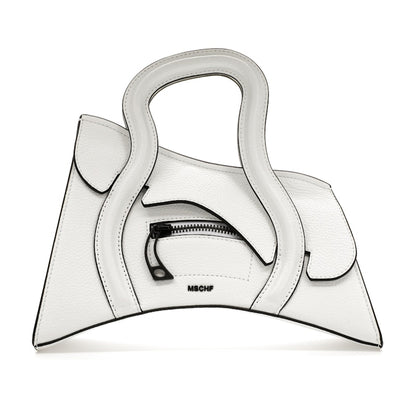 MSCHF Global Supply Chain Telephone Handbag White