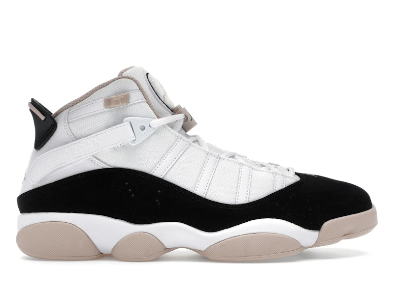 Jordan 6 Rings White Fossil Stone Black