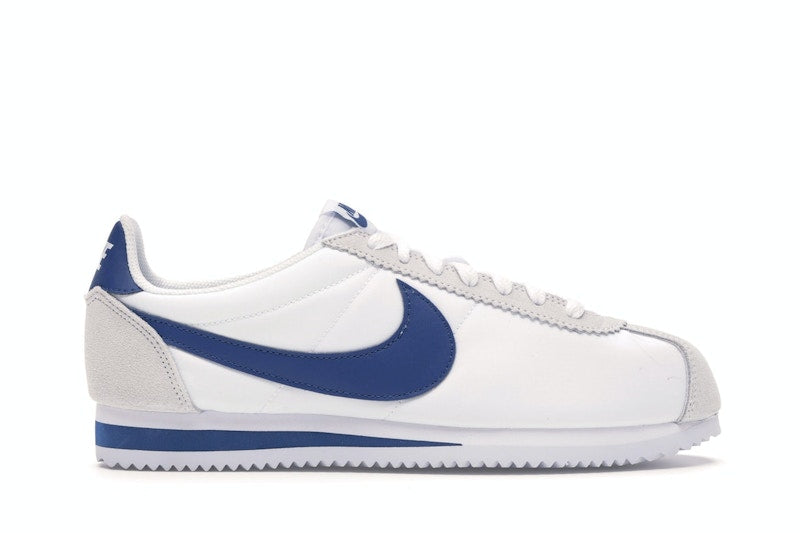 Nike Classic Cortez Nylon White Gym Blue
