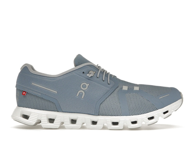 On Running Cloud 5 Chambray White