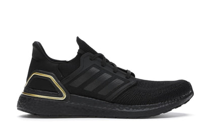 adidas Ultra Boost 20 Core Black Gold Metallic