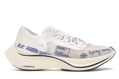 Nike ZoomX Vaporfly Next% Blue Ribbon Sports White