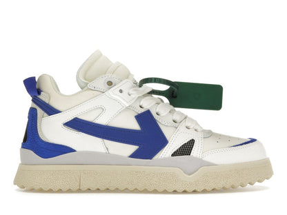 OFF-WHITE Sponge Mid Top White Blue