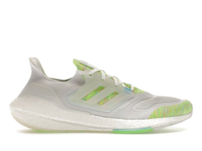 adidas Ultra Boost 22 White Bliss Blue Solar Green