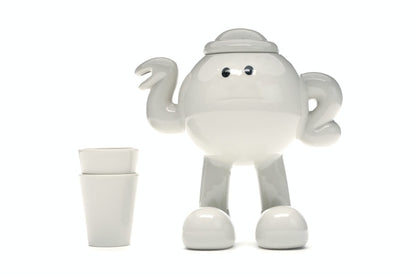 James Jarvis Glazed Porcelain Teapot White