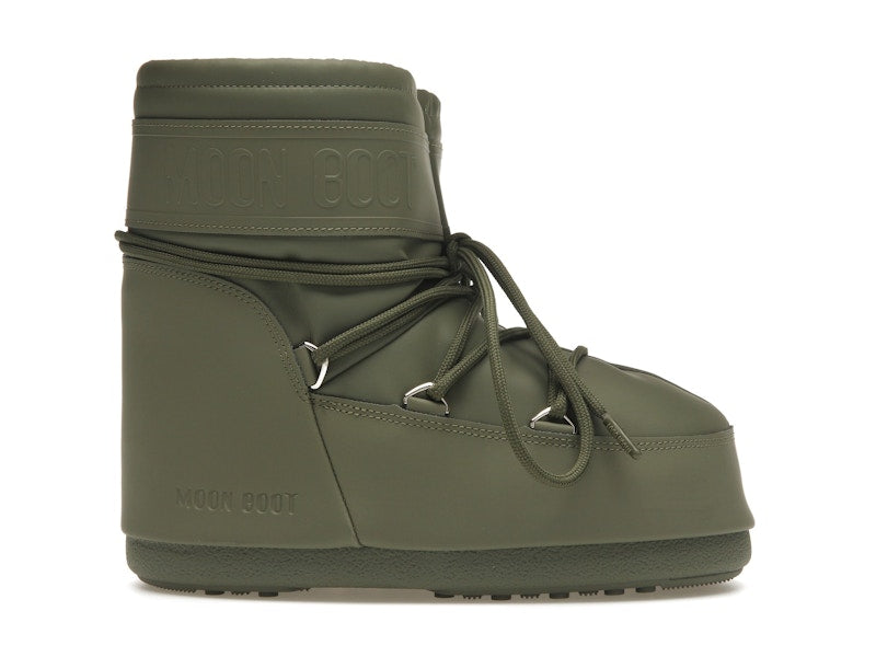 Moon Boot Icon Rubber Low Boot Khaki