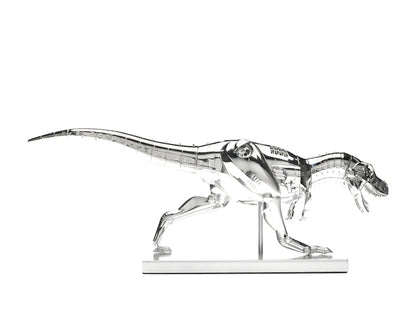 Hajime Sorayama T-Rex Cyborg Dinosaur Figure Silver
