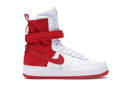 Nike SF Air Force 1 High White University Red