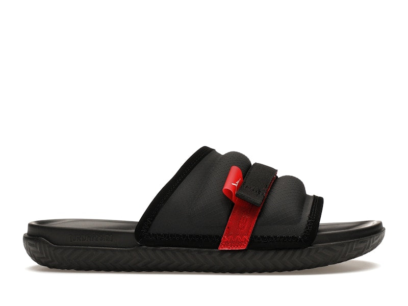 Jordan Super Play Slide Black University Red