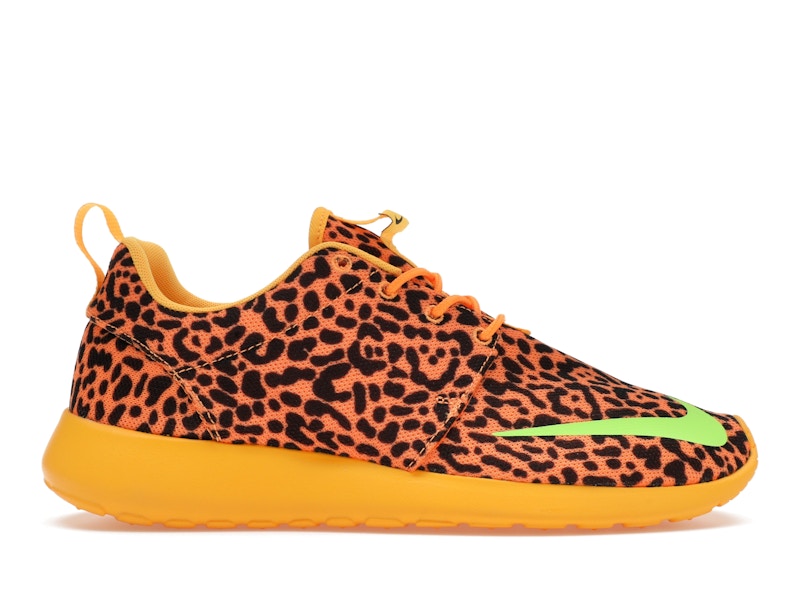 Nike Roshe Run Orange Leopard
